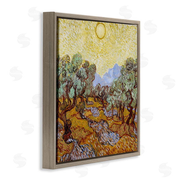 Stupell Industries One1000paintings | Olijfbomen Olive Branches Vincent Van Gogh Classic Painting Wall Art