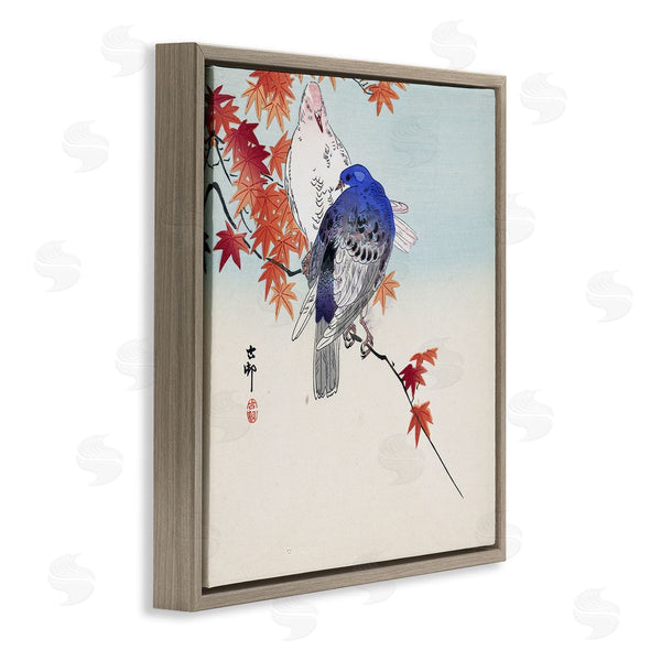 Stupell Industries One1000paintings | Pigeons Ohara Koson Classical Painting Bird Portrait Wall Art
