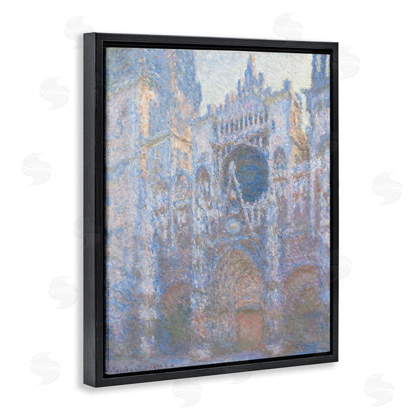 Stupell Industries One1000paintings | Rouen Cathedral West Facade Classic Claude Monet Painting Wall Art