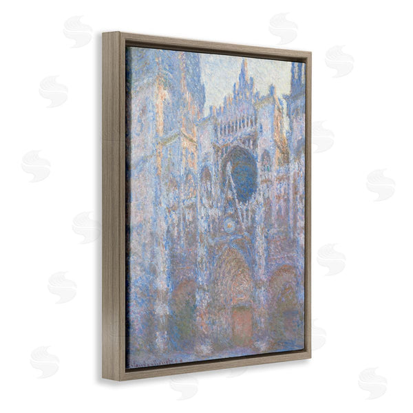 Stupell Industries One1000paintings | Rouen Cathedral West Facade Classic Claude Monet Painting Wall Art