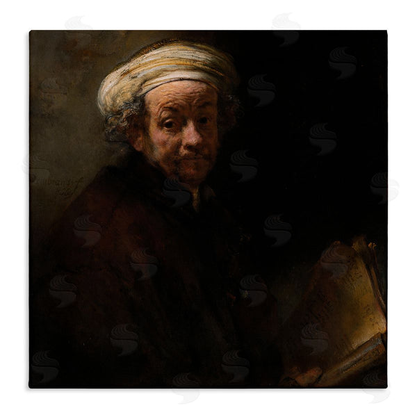 stupell industries one1000paintings | Self Portrait as the Apostle Paul Classic Rembrandt Painting Wall Art