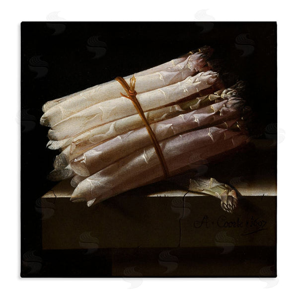 stupell industries one1000paintings | Still Life with Asparagus Adriaen Coorte Classical Painting Wall Art