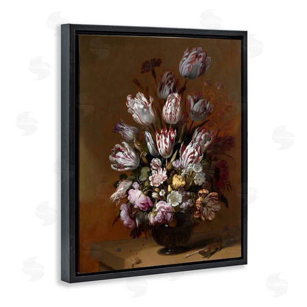 Stupell Industries One1000paintings | Still Life With Flowers Traditional Hans Bollongier Paintings Wall Art