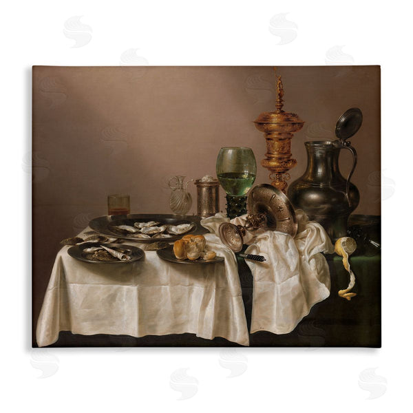 stupell industries one1000paintings | Still Life with Gilt Cup Willem Claesz Classic Painting Wall Art