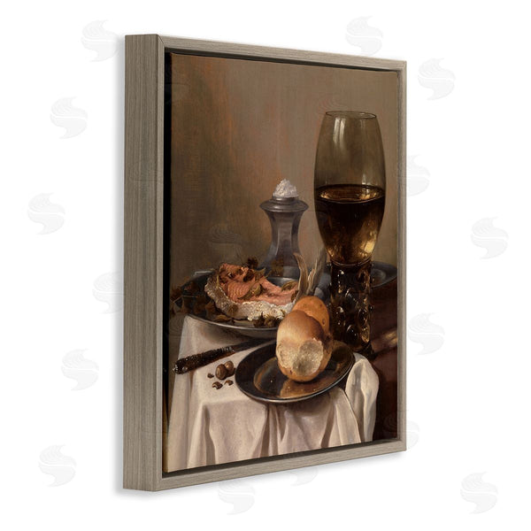 Stupell Industries One1000paintings | Still Life With Salt Pieter Claesz Classical Painting Wall Art