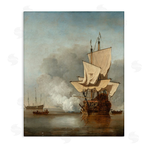 stupell industries one1000paintings | The Canon Willem van de Velde Classic Painting Wall Art