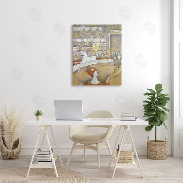 Stupell Industries One1000paintings | The Circus Classic Painting George Seurat Performance Portrait Wall Art