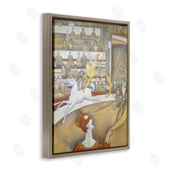 Stupell Industries One1000paintings | The Circus Classic Painting George Seurat Performance Portrait Wall Art