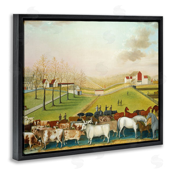Stupell Industries One1000paintings | The Cornell Farm Edward Hicks Classic Farm Painting Wall Art