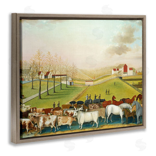 Stupell Industries One1000paintings | The Cornell Farm Edward Hicks Classic Farm Painting Wall Art