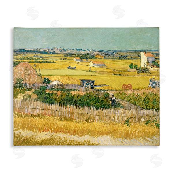 stupell industries one1000paintings | The Harvest Vincent van Gogh Classic Painting Wall Art