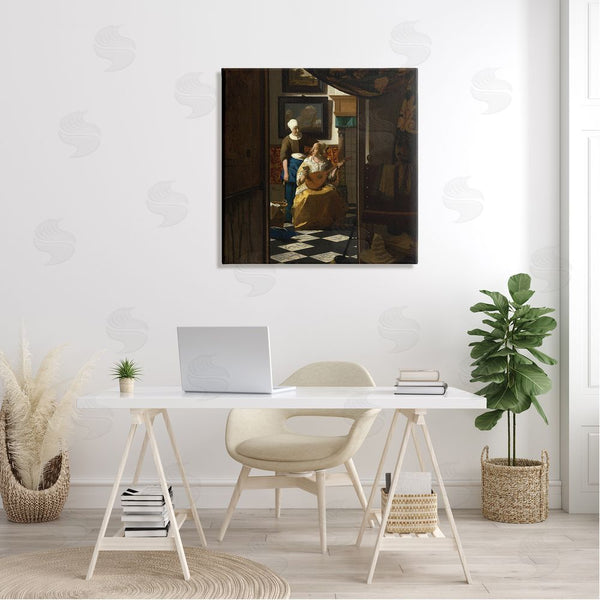Stupell Industries One1000paintings | The Love Letter Johannes Vermeer Classical Portrait Painting Wall Art