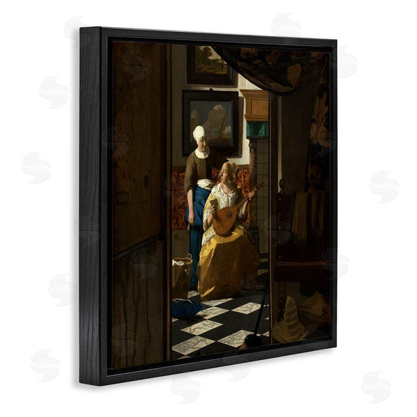 Stupell Industries One1000paintings | The Love Letter Johannes Vermeer Classical Portrait Painting Wall Art
