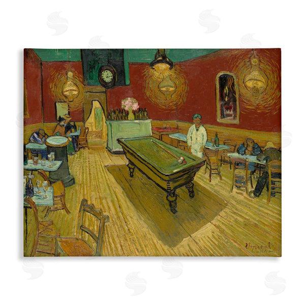 stupell industries one1000paintings | The Night Caf� Van Gogh Scene Painting Wall Art