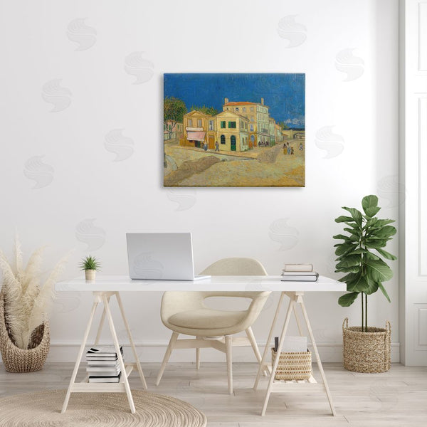 Stupell Industries One1000paintings | The Yellow House Vinvent Van Gogh Classic Painting Wall Art