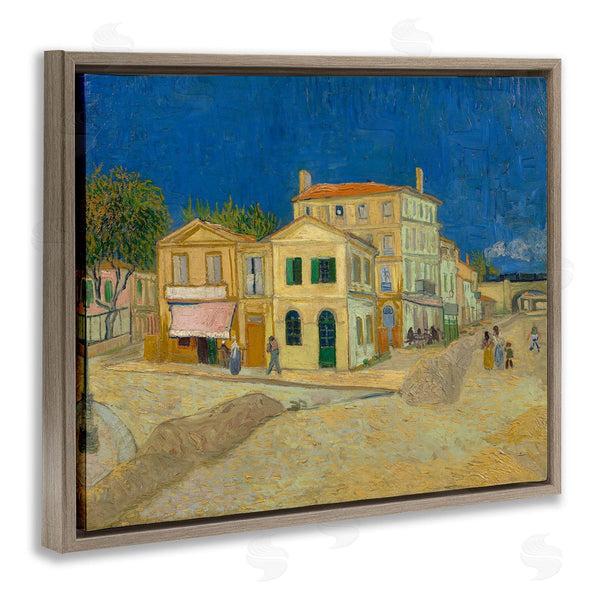 Stupell Industries One1000paintings | The Yellow House Vinvent Van Gogh Classic Painting Wall Art