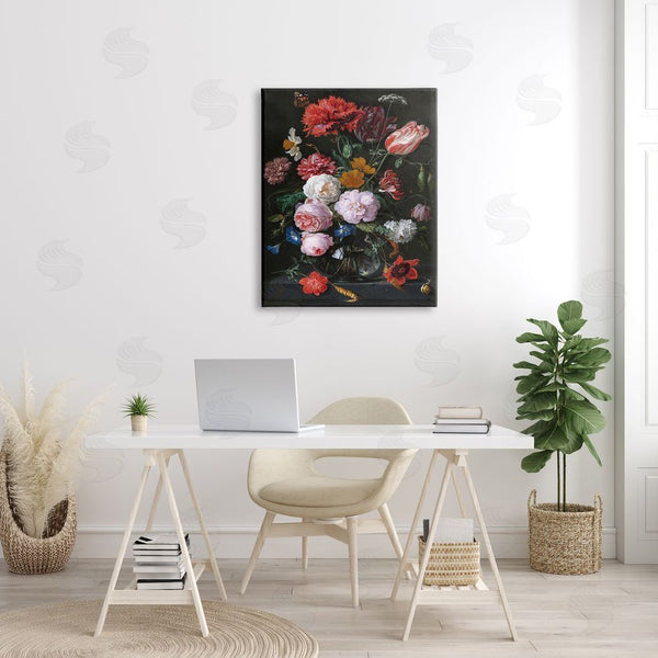 Stupell Industries One1000paintings | Vaas Met Bloemen Jan Davidsz De Heem Classical Painting Wall Art