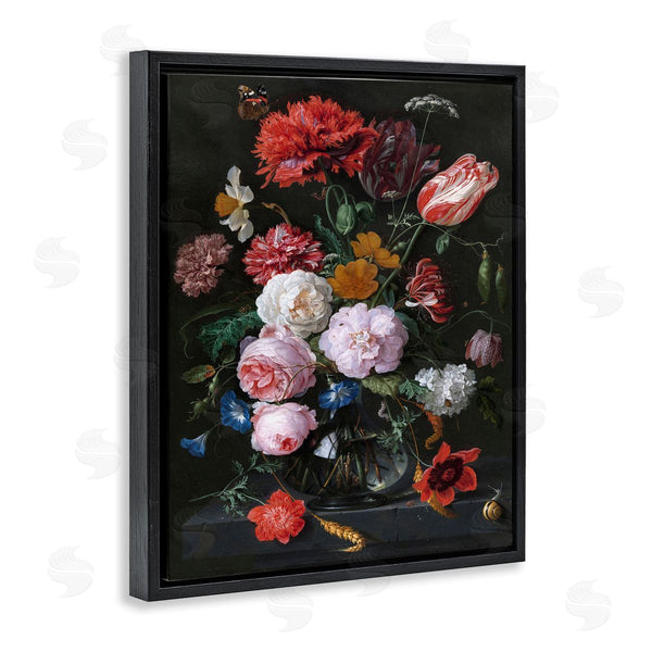 Stupell Industries One1000paintings | Vaas Met Bloemen Jan Davidsz De Heem Classical Painting Wall Art