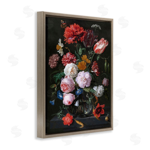 Stupell Industries One1000paintings | Vaas Met Bloemen Jan Davidsz De Heem Classical Painting Wall Art