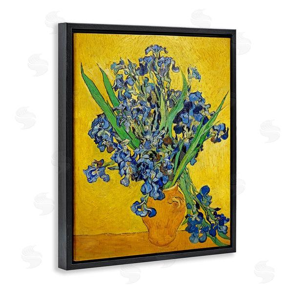 Stupell Industries One1000paintings | Vaas Met Irissen Vincent Van Gogh Iris Flower Painting Wall Art