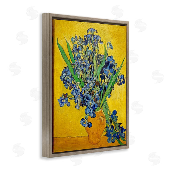 Stupell Industries One1000paintings | Vaas Met Irissen Vincent Van Gogh Iris Flower Painting Wall Art