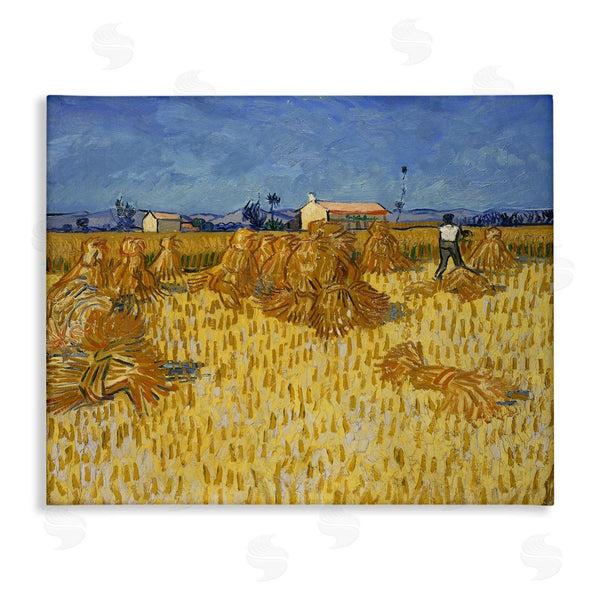 stupell industries one1000paintings | Van Gogh Corn Harvest Wall Art