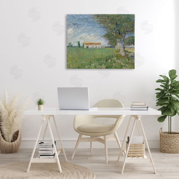 Stupell Industries One1000paintings | Van Gogh Farmhouse In Corn Wall Art