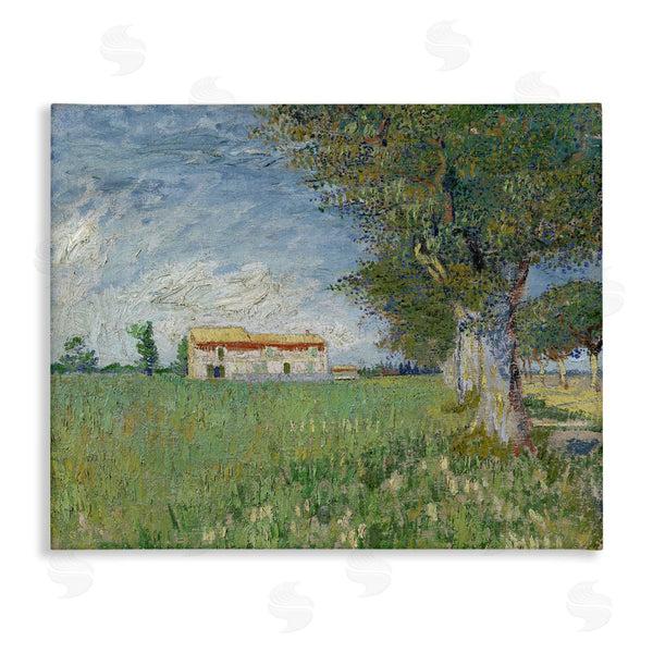 stupell industries one1000paintings | Van Gogh Farmhouse in Corn Wall Art