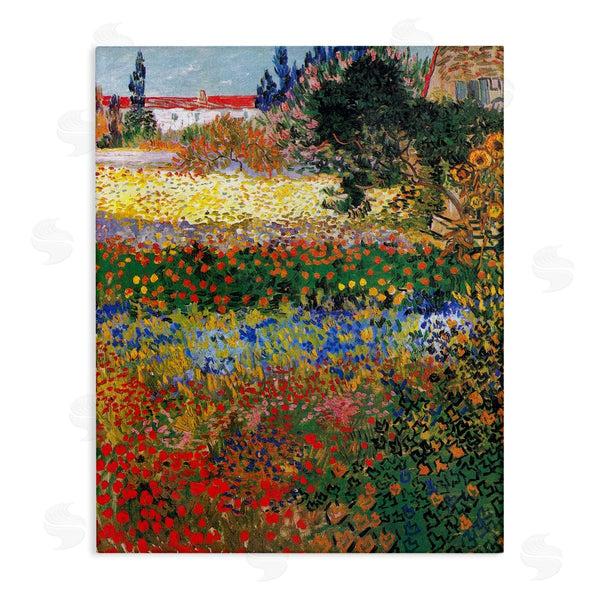stupell industries one1000paintings | Van Gogh Flower Garden Wall Art