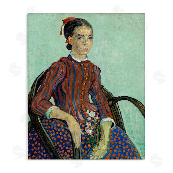 stupell industries one1000paintings | Van Gogh Lady Mousme Wall Art