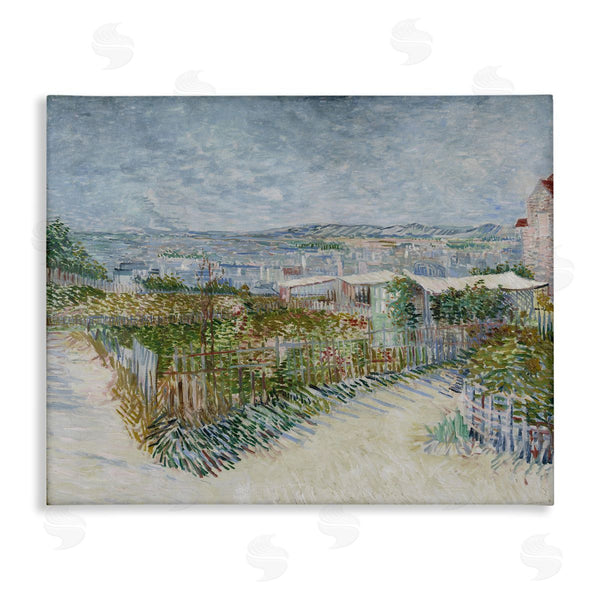 stupell industries one1000paintings | Van Gogh Monmarte Landscape Wall Art