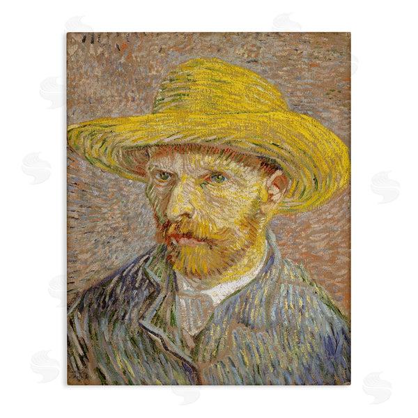 stupell industries one1000paintings | Van Gogh Straw Hat Portrait Wall Art