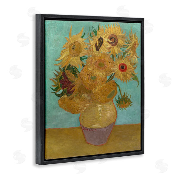 Stupell Industries One1000paintings | Van Gogh Sunflowers On Blue Wall Art