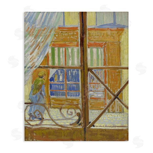 stupell industries one1000paintings | Van Gogh View of Butcher's Shop Wall Art