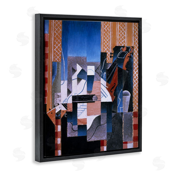 Stupell Industries One1000paintings | Violon Et Guitare Juan Gris Classic Abstract Painting Wall Art