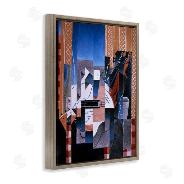 Stupell Industries One1000paintings | Violon Et Guitare Juan Gris Classic Abstract Painting Wall Art