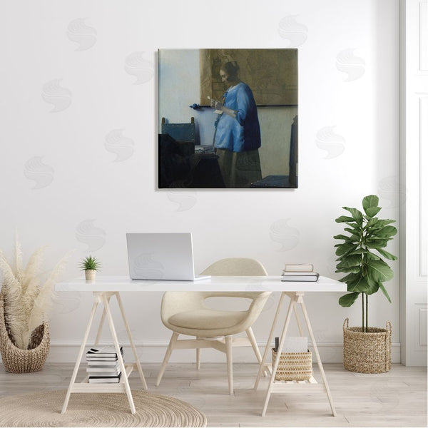 Stupell Industries One1000paintings | Woman Reading A Letter Johannes Vermeer Classical Painting Wall Art