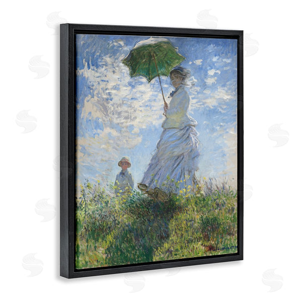 Stupell Industries One1000paintings | Woman With A Parasol Classic Claude Monet Painting Wall Art