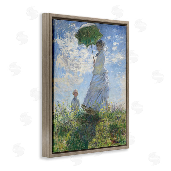 Stupell Industries One1000paintings | Woman With A Parasol Classic Claude Monet Painting Wall Art