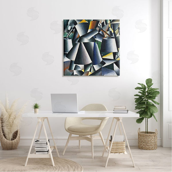 Stupell Industries One1000paintings | Woman With Pails Kazimir Malevich Classic Abstract Painting Wall Art