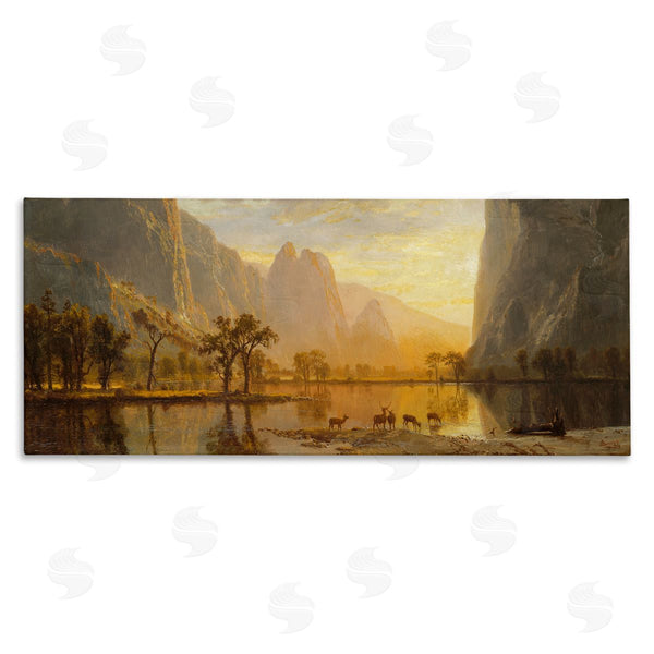 stupell industries one1000paintings | Yosemite Valley Classic Painting Wall Art