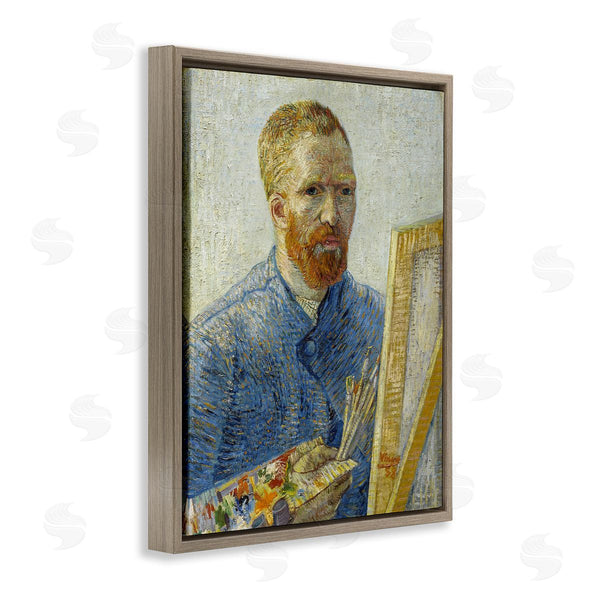 Stupell Industries One1000paintings | Zeegezicht Als Schilder Van Gogh Painting Self-Portrait Painting Wall Art