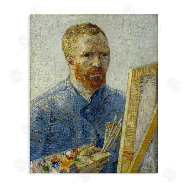 stupell industries one1000paintings | Zeegezicht als Schilder van Gogh Painting Self-Portrait Painting Wall Art