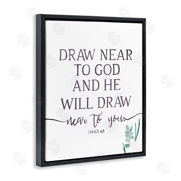 Stupell Industries OnRei | He Will Draw Near Green Sprout