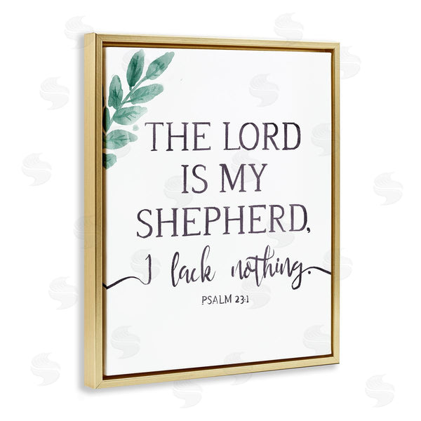 Stupell Industries OnRei | Lord Is My Shepherd Faith Greenery