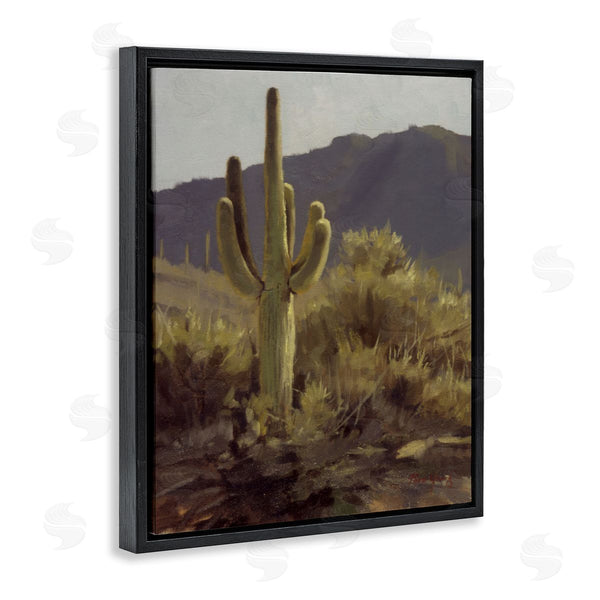 Stupell Industries Paco Young | Bold Cactus Mountain Overlook