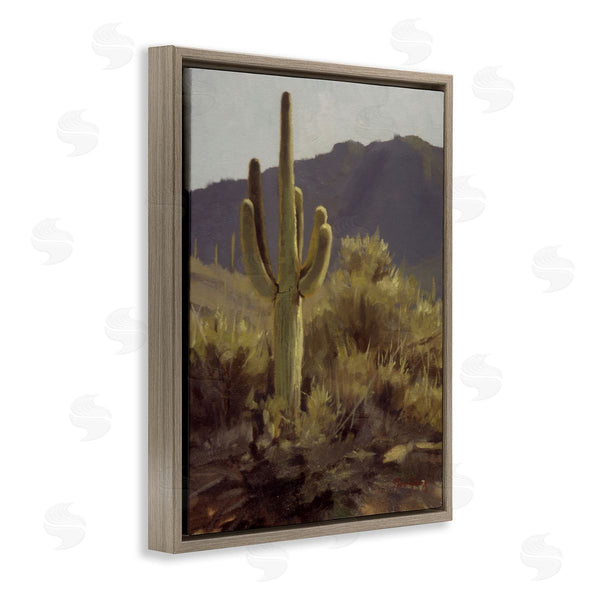 Stupell Industries Paco Young | Bold Cactus Mountain Overlook