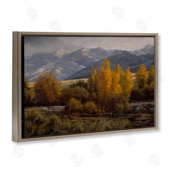 Stupell Industries Paco Young | Morning In Montana Mountains