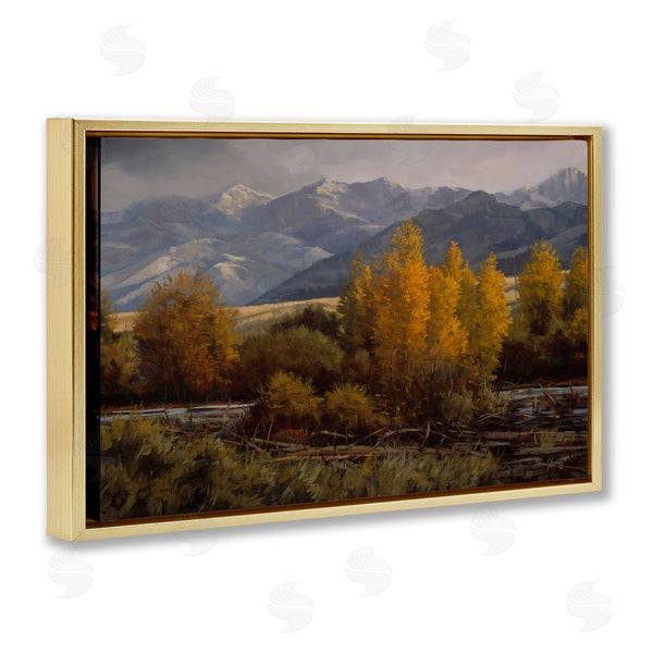 Stupell Industries Paco Young | Morning In Montana Mountains