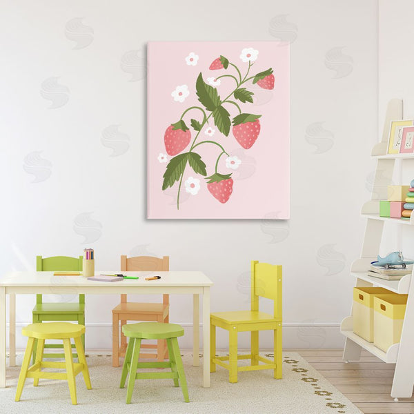 Stupell Industries Paige Sredenschek | Pastel Strawberries Branch Wall Art